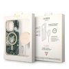 Zestaw Guess GUBPP14XHJEACSA Case+ Charger iPhone 14 Pro Max 6,7 zielony/green hard case Jungle MagSafe